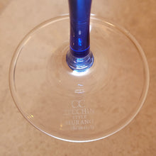 Load image into Gallery viewer, Set of Four Murano Celebration Glasses