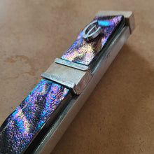 Load image into Gallery viewer, Iridescent Glass with Marble and Aluminum