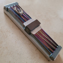 Load image into Gallery viewer, Iridescent Glass Mezuzah
