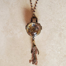 Load image into Gallery viewer, Skeleton Bubble Watch Necklace