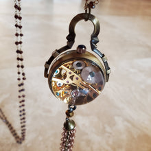 Load image into Gallery viewer, Skeleton Bubble Watch Necklace