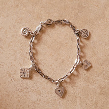 Load image into Gallery viewer, Silver Charm Bracelet
