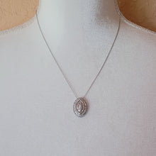 Load image into Gallery viewer, Silver and CZ Necklace
