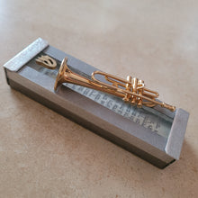 Load image into Gallery viewer, Trumpet Mezuzah
