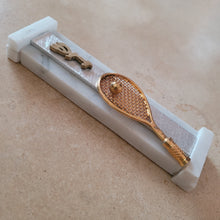 Load image into Gallery viewer, Tennis Racket Mezuzah
