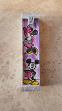 Load image into Gallery viewer, Mickey and Minnie Glass Mezuzah
