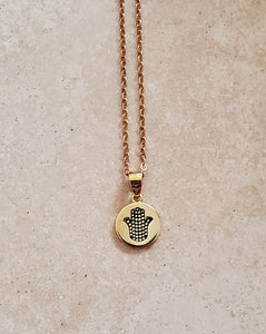 Small Round Hamsa