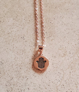 Small Round Hamsa