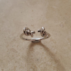 Double Lover's Knot Ring