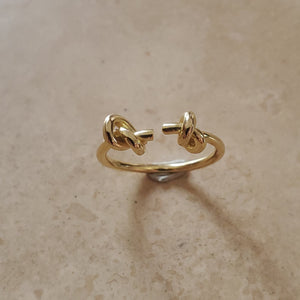 Double Lover's Knot Ring