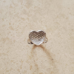 Dimensional Heart Ring