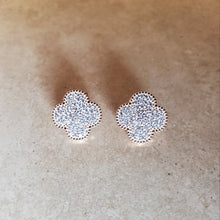 Load image into Gallery viewer, Four Leaf Clover Post Earrings
