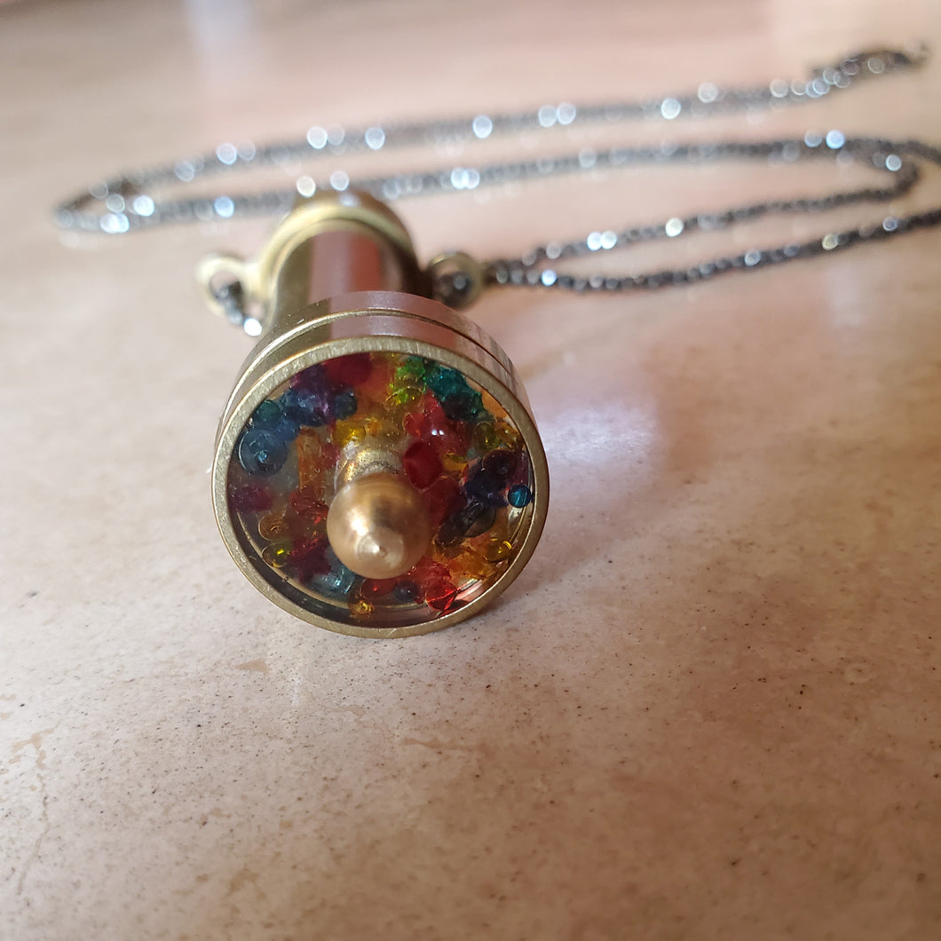 Kaleidoscope Long Necklace