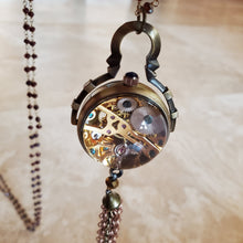 Load image into Gallery viewer, Skeleton Bubble Watch Necklace
