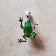 Load image into Gallery viewer, Murano Glass Frog Pendant
