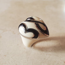 Load image into Gallery viewer, 381 Murano Heart Ring
