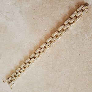 Gold Vermeil Link Bracelet