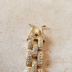 Gold Vermeil Link Bracelet