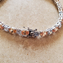 Load image into Gallery viewer, Champagne CZ Tennis Bracelet
