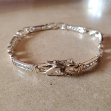 Load image into Gallery viewer, Silver Infinity Symbol Bracelet
