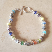 Load image into Gallery viewer, Love, Courage, Hope, and Faith Bracelet
