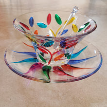 Load image into Gallery viewer, Tree of Life Murano Bowl and Plate
