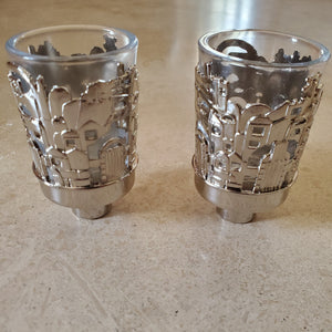 Silver Candle Holder Insert