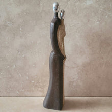 Load image into Gallery viewer, Stone and Pewter Sculpture
