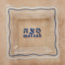 Load image into Gallery viewer, Fused Glass Seder Set
