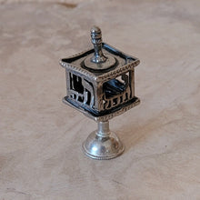 Load image into Gallery viewer, Small Sterling Silver Dreidel
