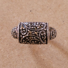 Load image into Gallery viewer, Silver and Marcasite Ring
