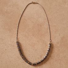 Load image into Gallery viewer, Silver and Gold Beaded Necklace
